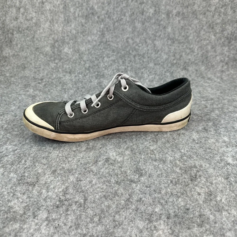 Teva Freewheel Mens 9 Charcoal Grey Canvas Low Top Sneakers 1004217